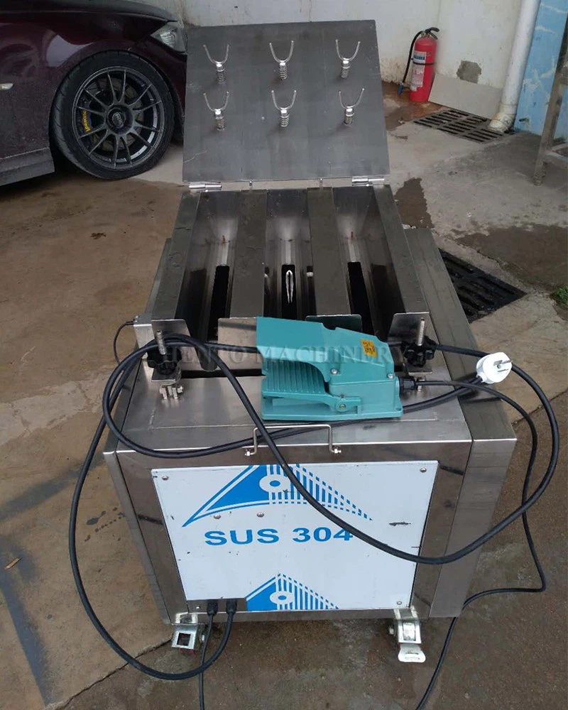 fish cleaning and gutting machine